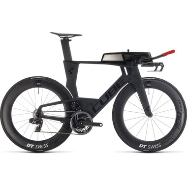 CUBE AERIUM C:68 SLT HIGH Sram Red e-Tap AXS 37/50 Triathlon Bike Black 2020 0
